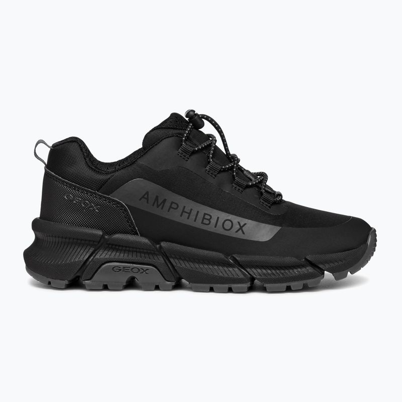 Geox Flexyper Plus ABX nero/grigio scuro scarpe junior 9