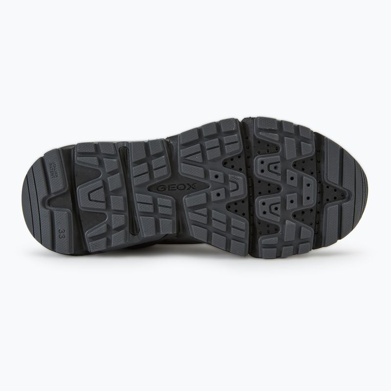 Geox Flexyper Plus ABX nero/grigio scuro scarpe junior 4