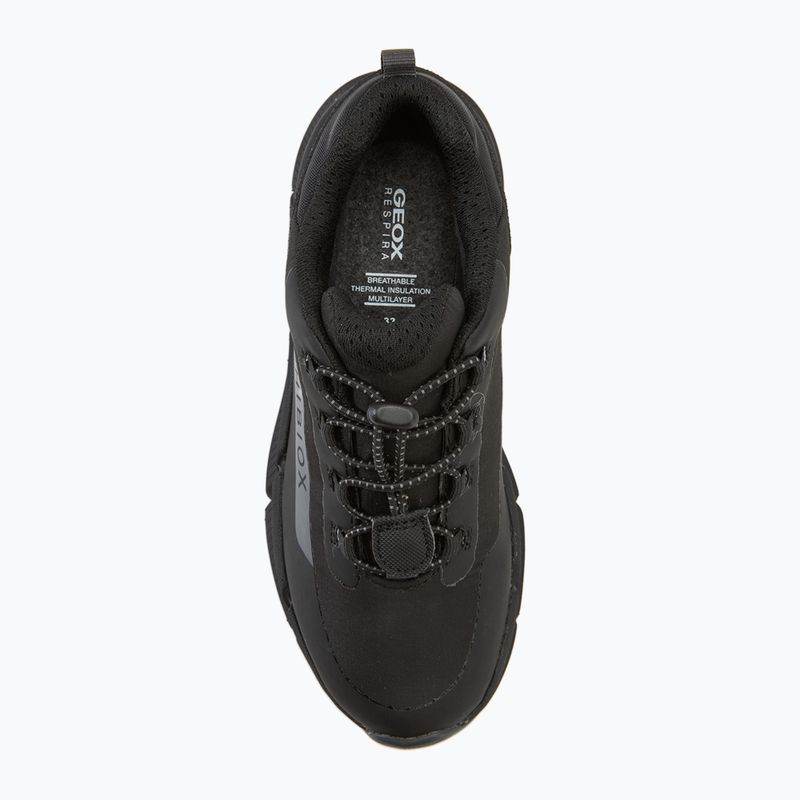 Geox Flexyper Plus ABX nero/grigio scuro scarpe junior 5