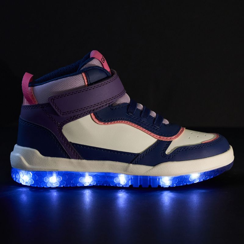 Geox Buzzerlight scarpe da bambino blu/viola scuro 8
