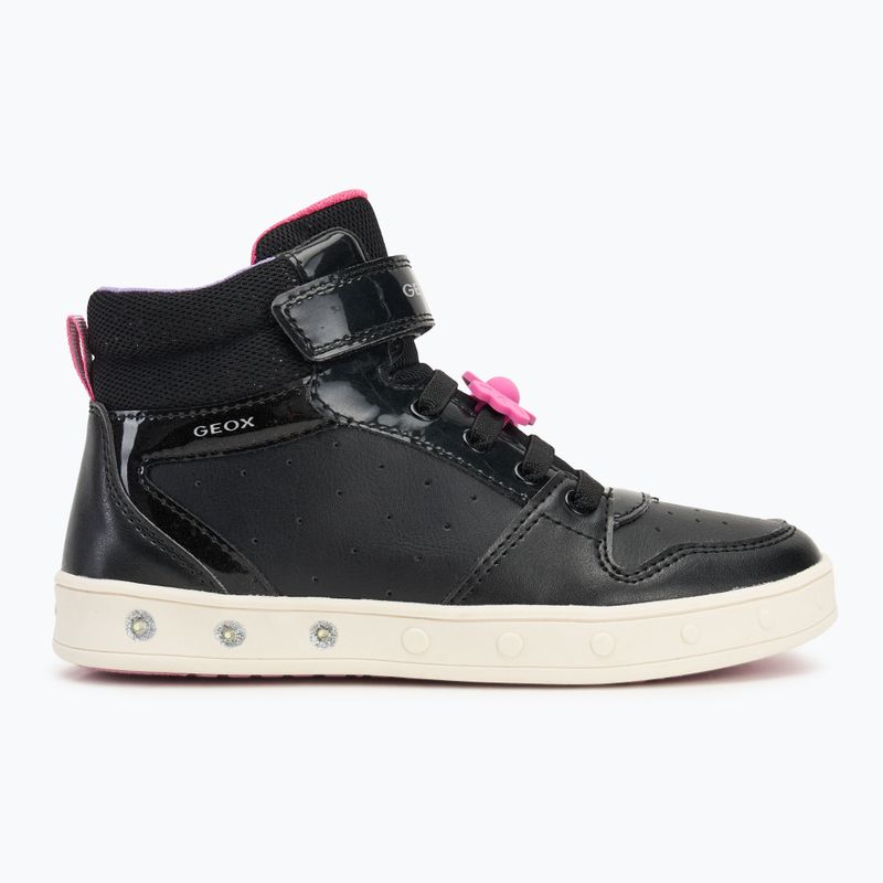 Geox Skylin nero/fucsia scarpe da bambino 2