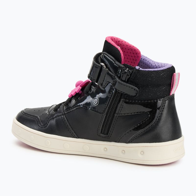 Geox Skylin nero/fucsia scarpe da bambino 3