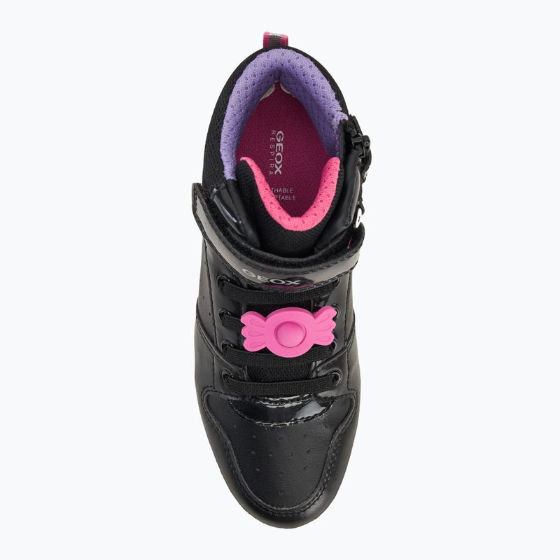 Geox Skylin nero/fucsia scarpe da bambino 5