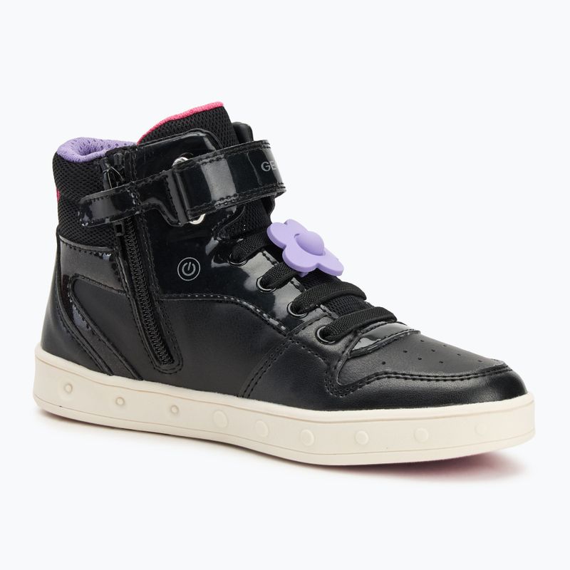 Geox Skylin nero/fucsia scarpe da bambino 8