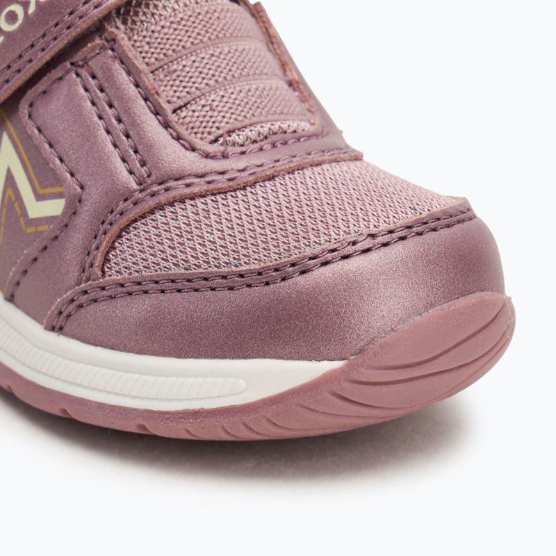Scarpe Geox Rishon rosa scuro/bianco vecchio per bambini 7
