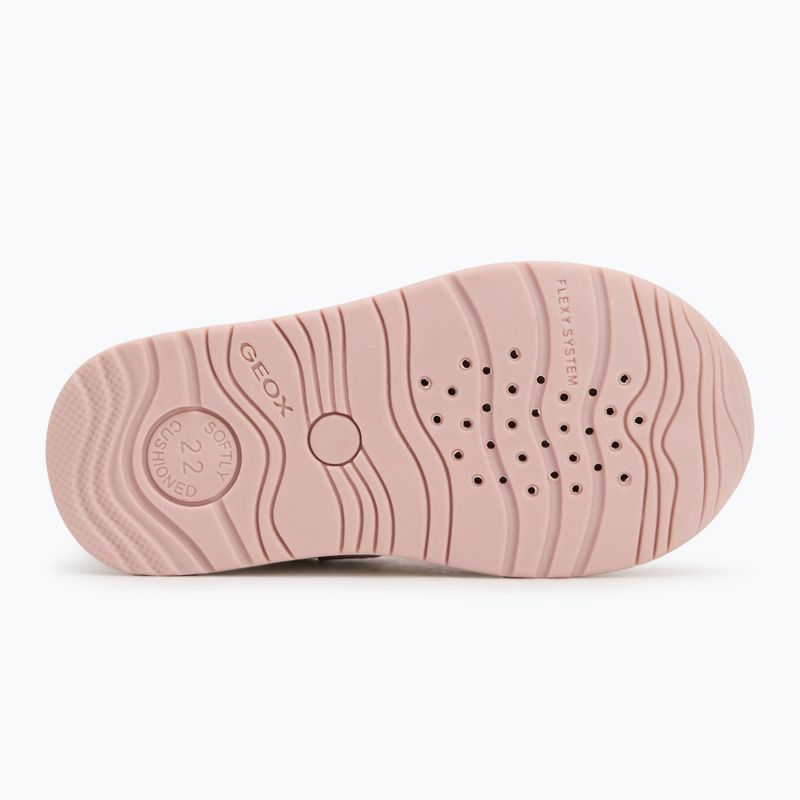 Geox Rishon bianco/rosa scarpe da bambino 4
