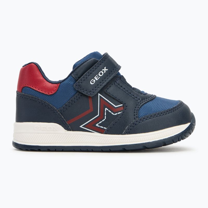 Geox Rishon, scarpe da bambino rosso/marino 2