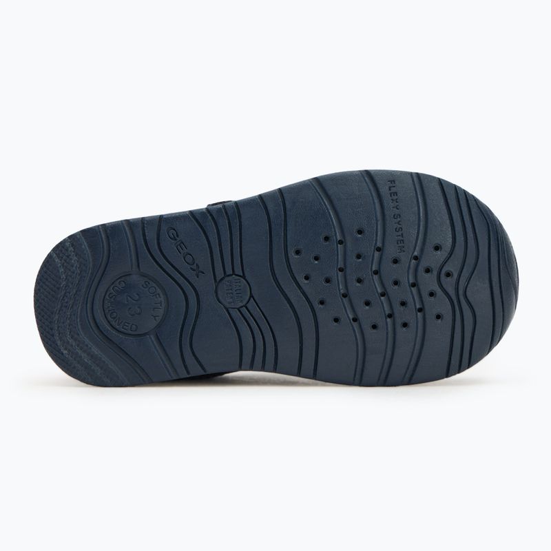Geox Rishon, scarpe da bambino rosso/marino 4