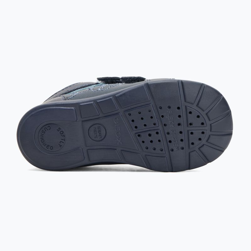 Geox Elthan navy / light avio scarpe da bambino 4