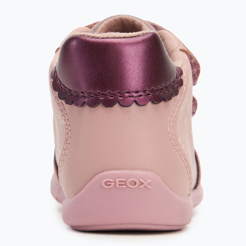 Geox Elthan rosa antico/prugna scarpe per bambini 6