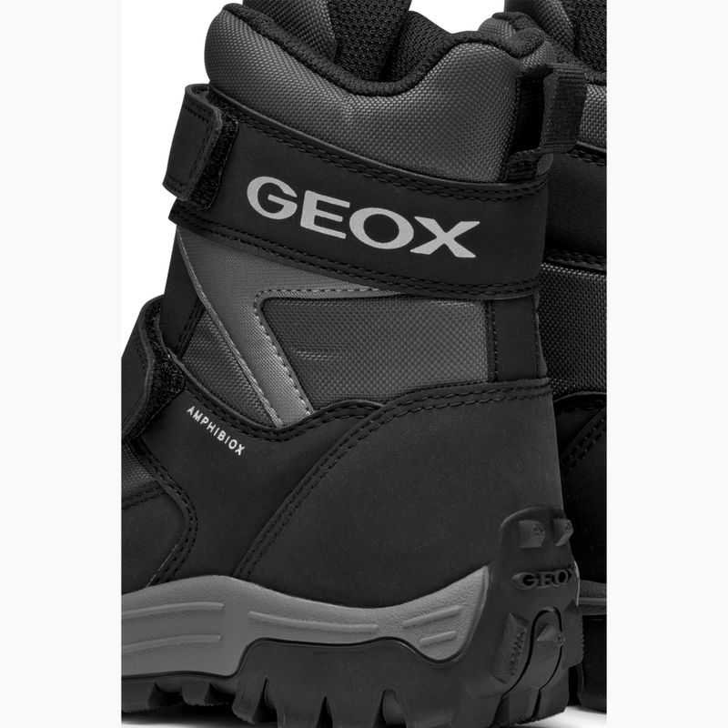 Geox Himalaya stivali da neve per bambini antracite / nero 8