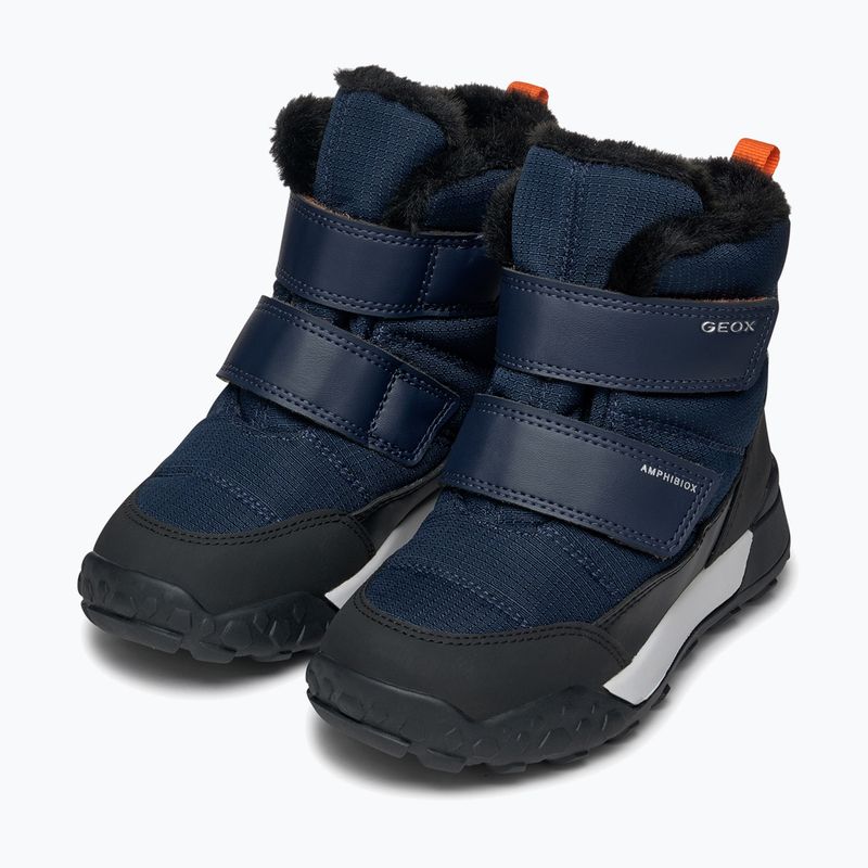 Geox Trekkyup ABX navy / nero stivali da neve per bambini 11