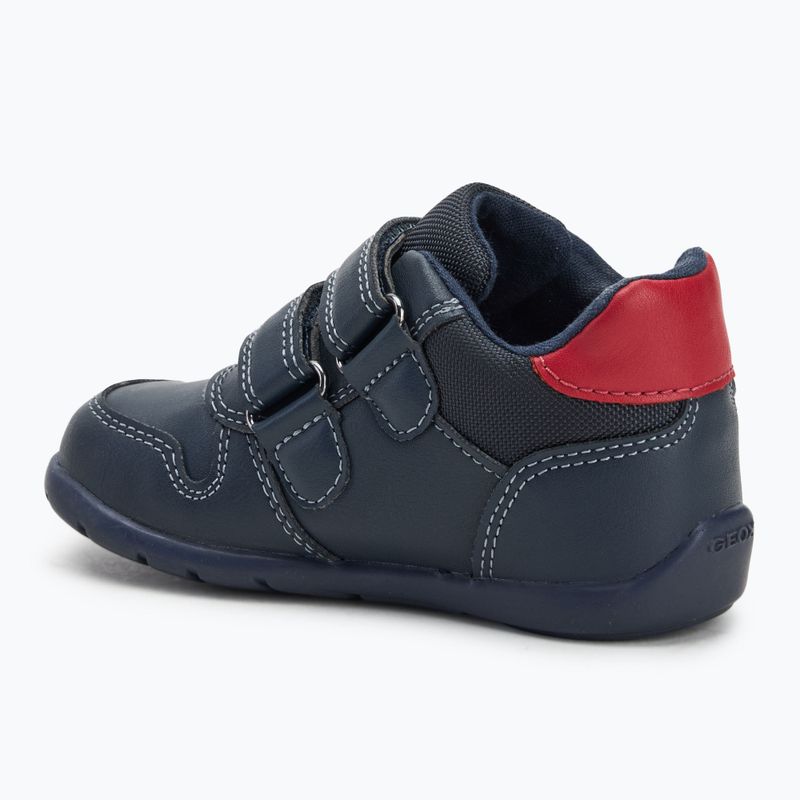 Geox Elthan scarpe da bambino blu oceano/rosso 3