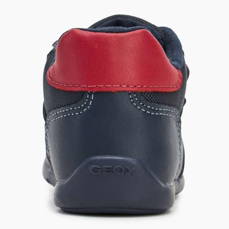 Geox Elthan scarpe da bambino blu oceano/rosso 6