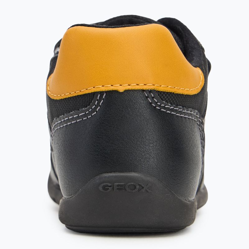 Geox Elthan nero/ocra scarpe da bambino 6