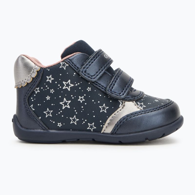 Scarpe Geox Elthan navy/argento scuro per bambini 2