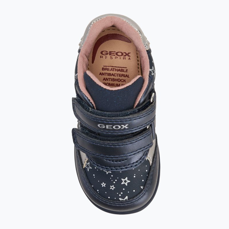 Scarpe Geox Elthan navy/argento scuro per bambini 5