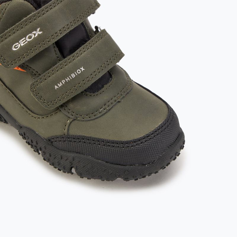 Geox Baltic ABX scarpe da bambino verde scuro/arancio 7