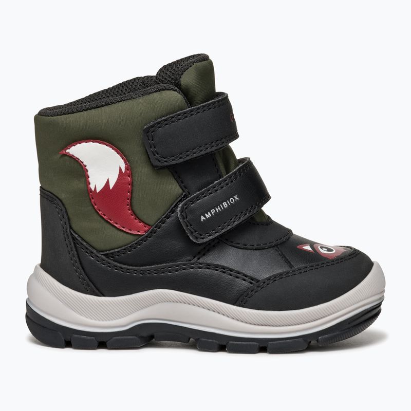 Geox Flantil ABX scarpe da bambino nero/verde scuro 2