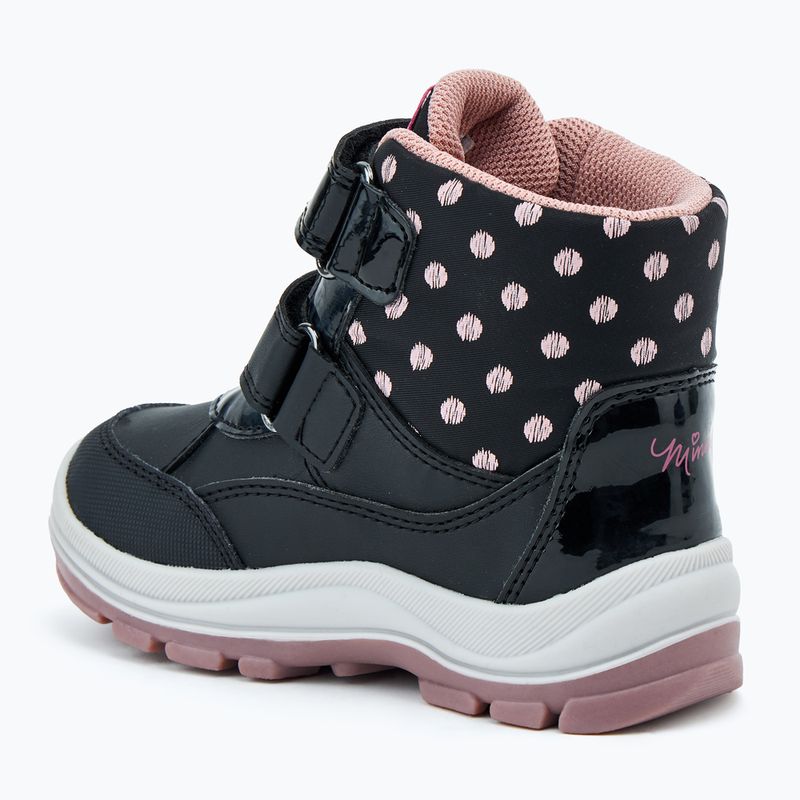 Geox Flantil ABX scarpe da bambino nero/rosa antico 3
