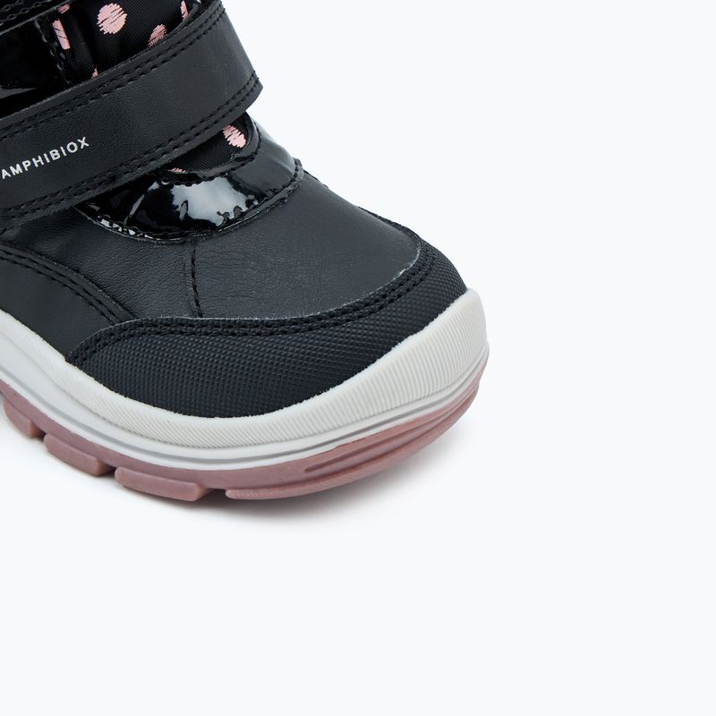 Geox Flantil ABX scarpe da bambino nero/rosa antico 7