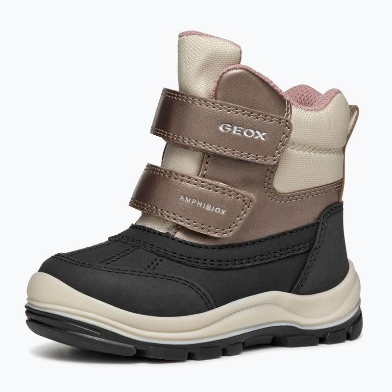 Geox Flantil ABX scarpe da bambino nero/beige scuro 10