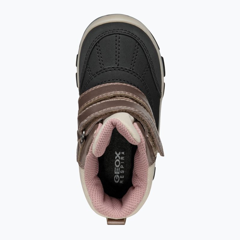 Geox Flantil ABX scarpe da bambino nero/beige scuro 12