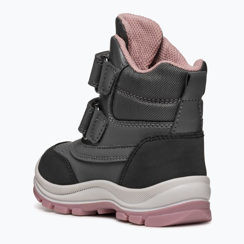 Geox Flantil ABX scarpe da bambino antracite/rosa scuro 11