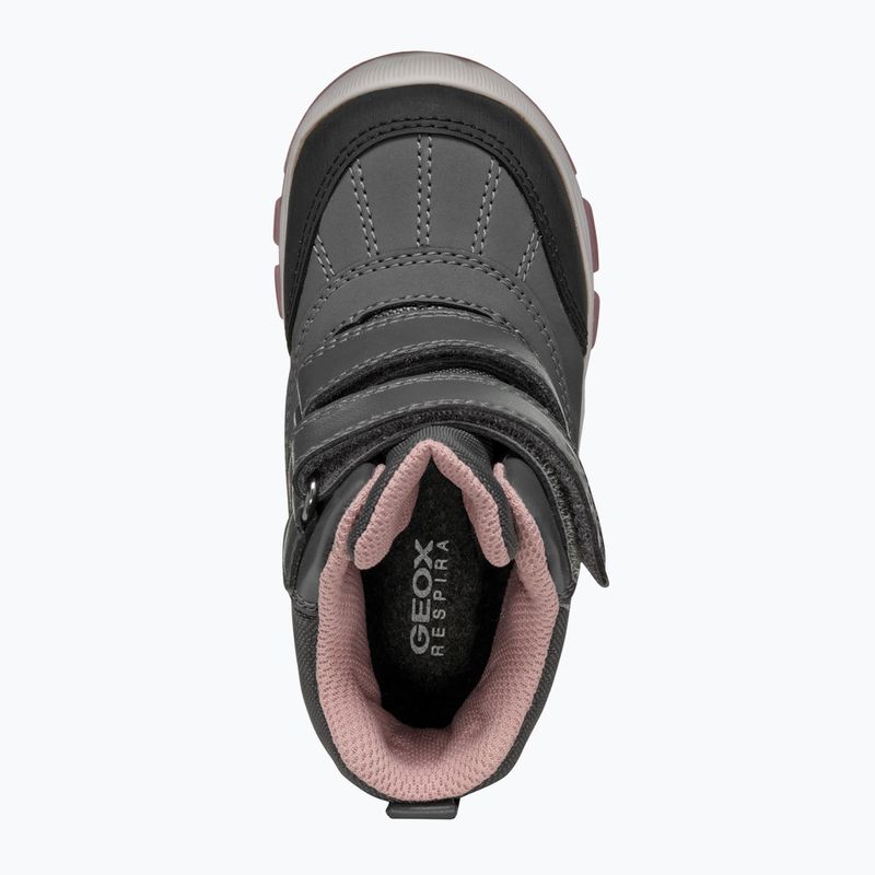 Geox Flantil ABX scarpe da bambino antracite/rosa scuro 13