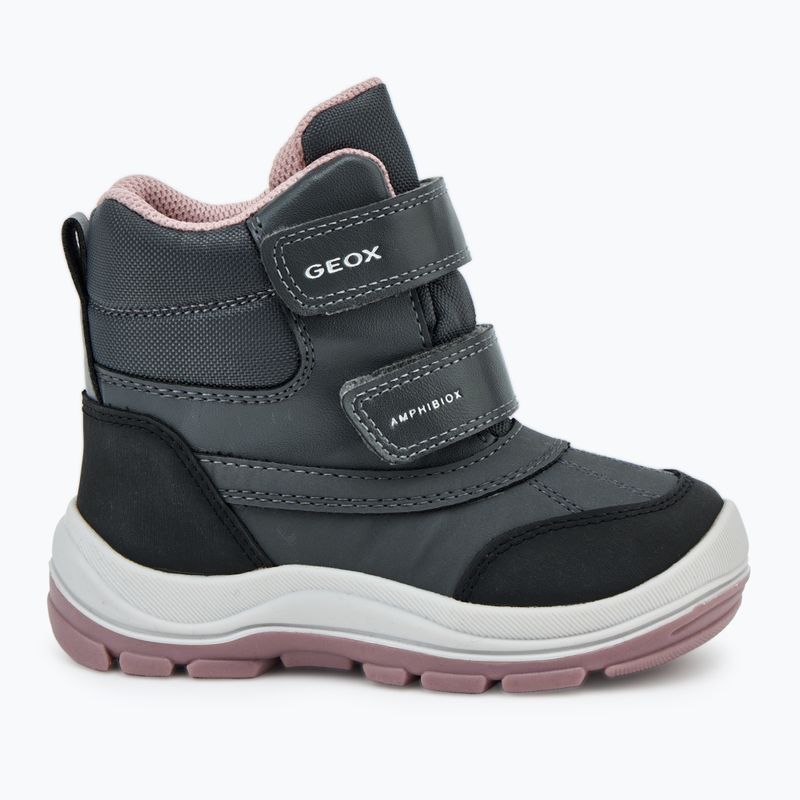 Geox Flantil ABX scarpe da bambino antracite/rosa scuro 2
