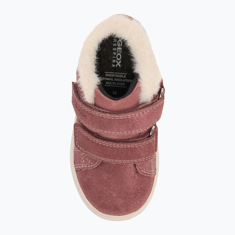 Geox Nashik Waterproof rose smoke scarpe da bambino 5