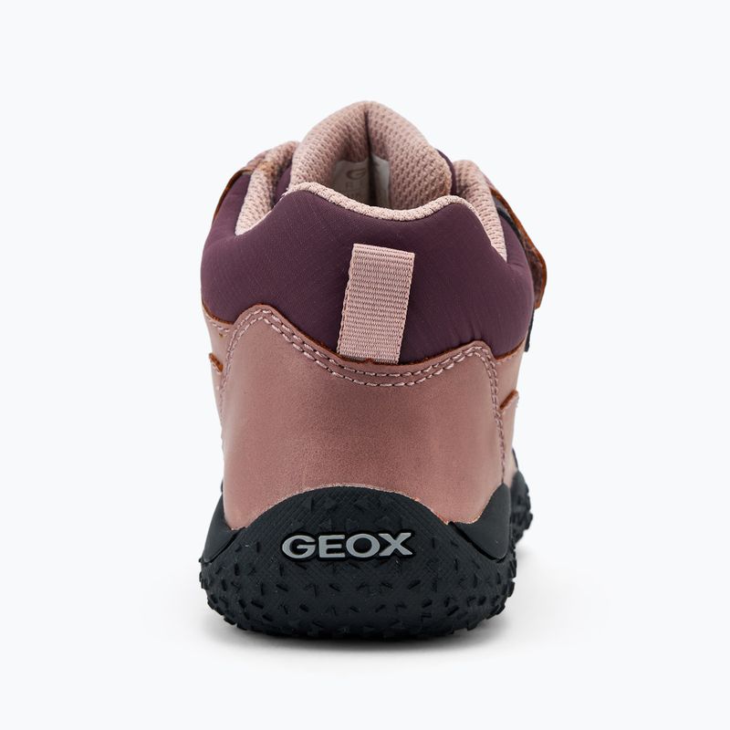 Geox Baltic ABX scarpe da bambino rosa scuro/bordeaux scuro 6
