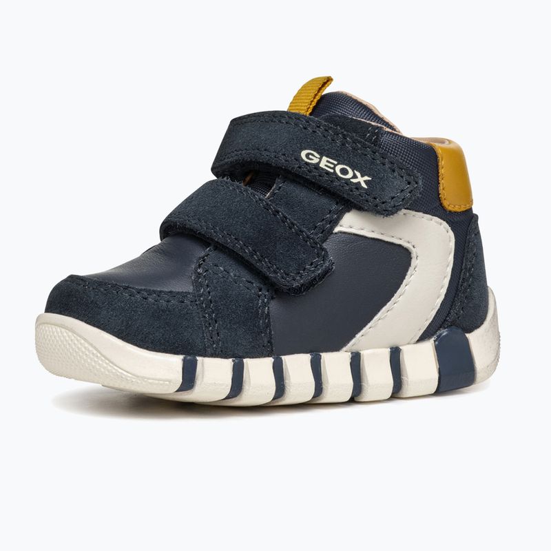 Geox Iupidoo scarpe per bambini navy / ocra 10