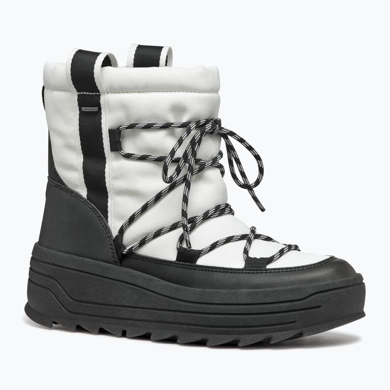 Geox Donna Milleiny ABX stivali da neve bianco / nero 8