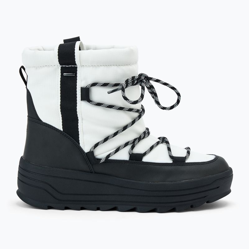 Geox Donna Milleiny ABX stivali da neve bianco / nero 2