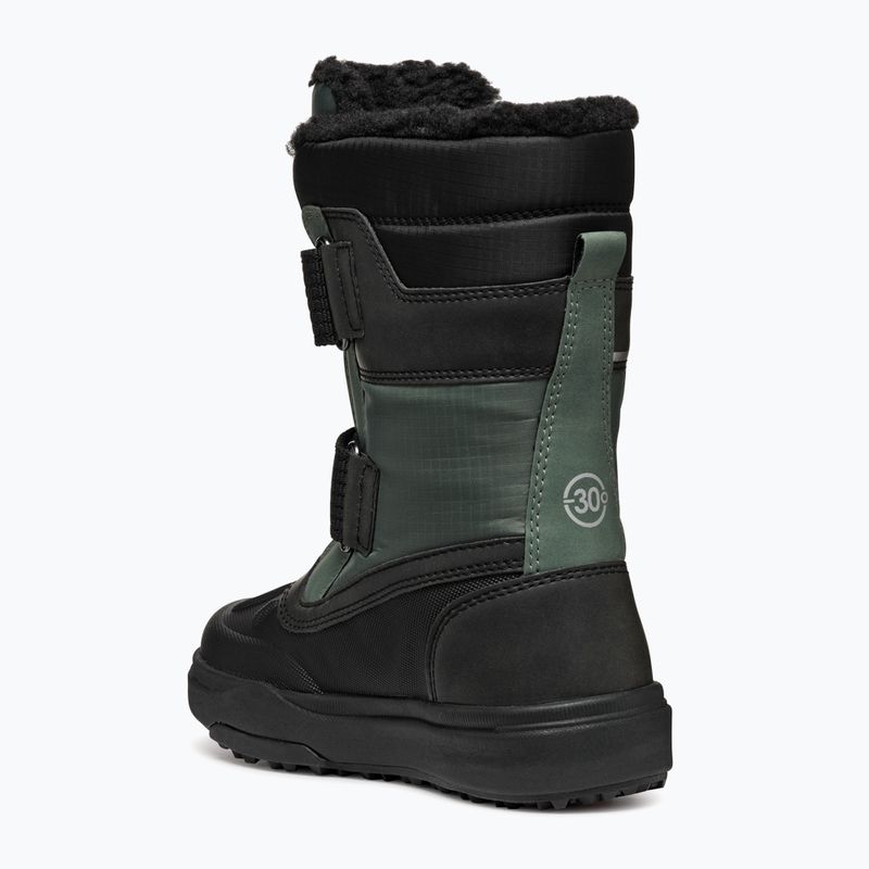 Geox Bunshee PG ABX verde scuro/nero stivali da neve junior 3