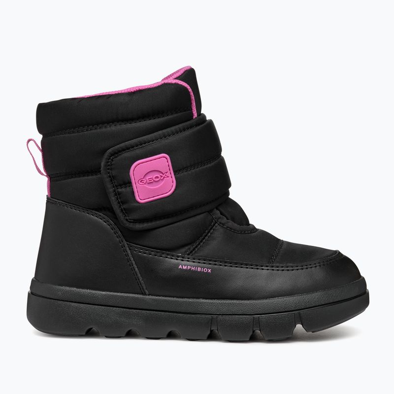 Geox Willaboom ABX stivali da neve per bambini nero / fucsia 2