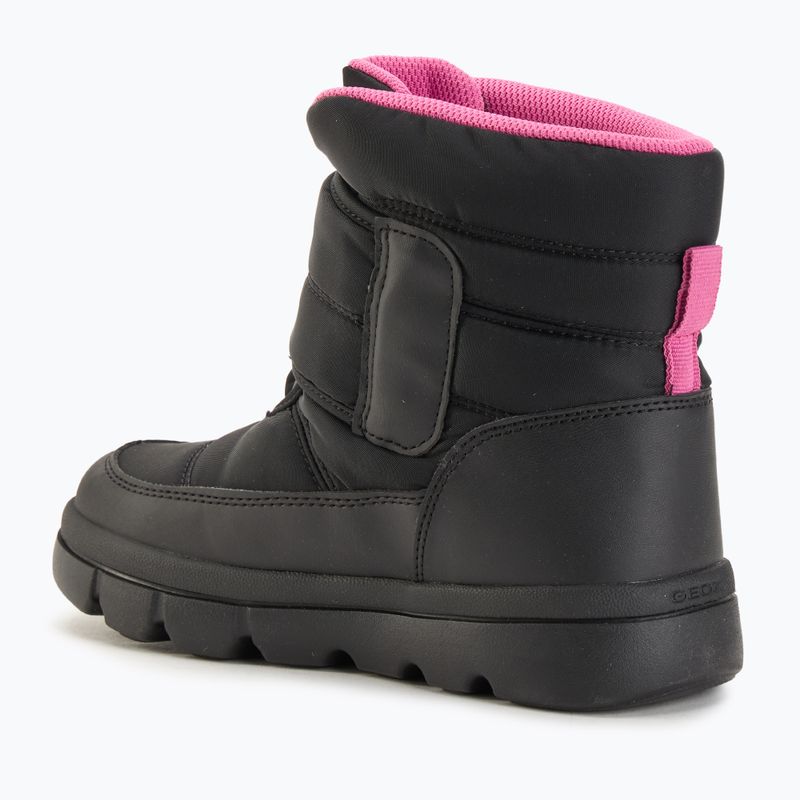 Geox Willaboom ABX stivali da neve per bambini nero / fucsia 3