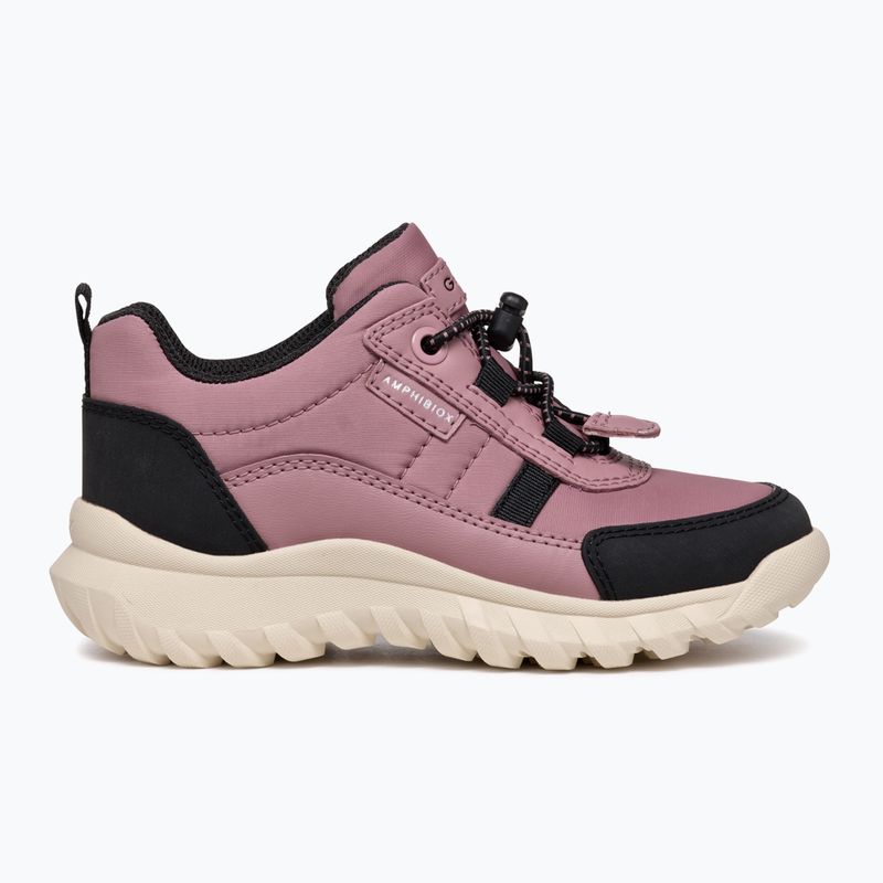 Geox Simbyos ABX scarpe junior rosa scuro/nero 2