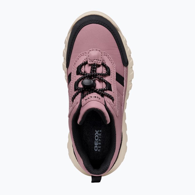 Geox Simbyos ABX scarpe junior rosa scuro/nero 5