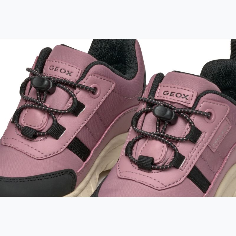 Geox Simbyos ABX scarpe junior rosa scuro/nero 7