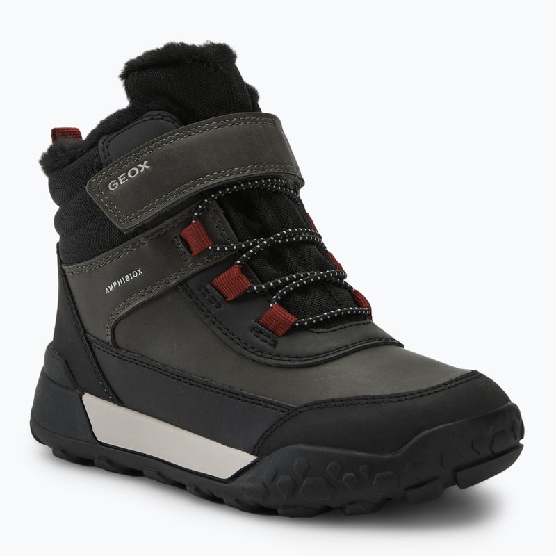 Geox Trekkyup ABX verde scuro/nero stivali da neve junior