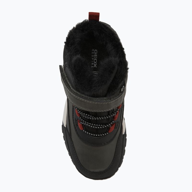 Geox Trekkyup ABX verde scuro/nero stivali da neve junior 5