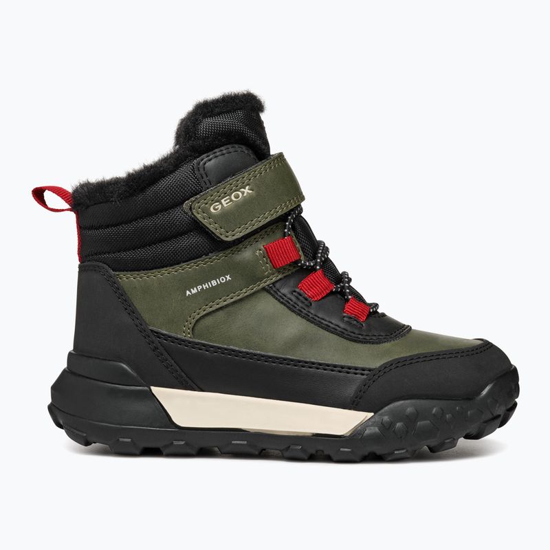 Geox Trekkyup ABX verde scuro/nero stivali da neve junior 9