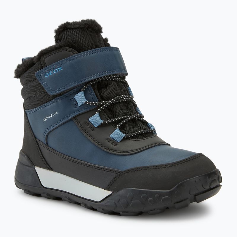 Geox Trekkyup ABX denim/nero stivali da neve junior
