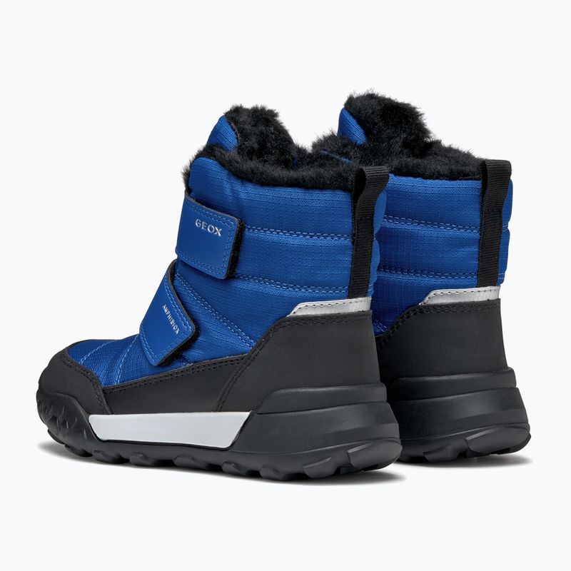 Geox Trekkyup ABX royal / nero stivali da neve per bambini 12