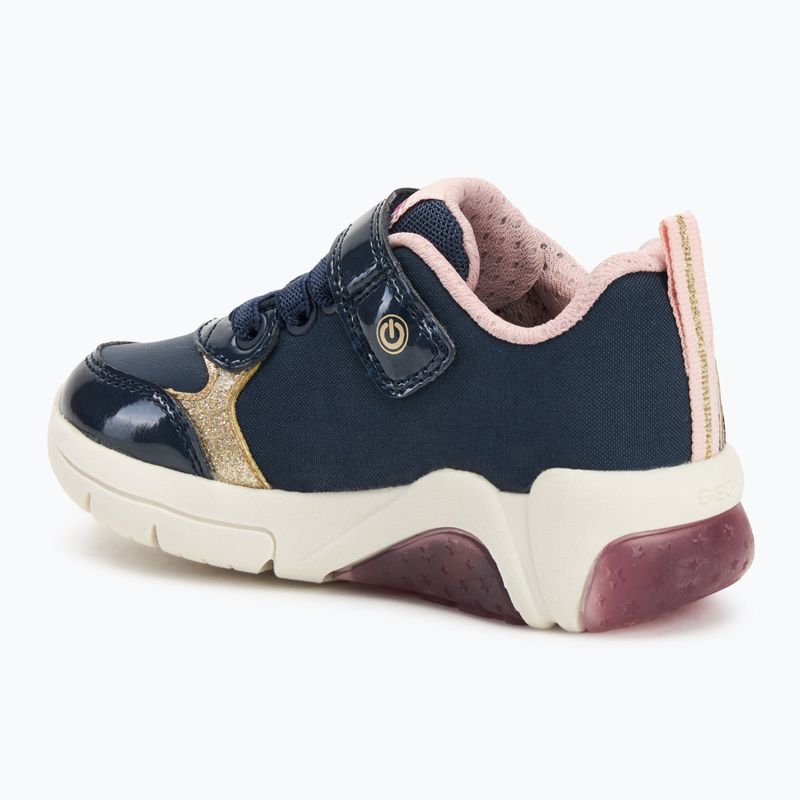 Scarpe Geox Fadinlight per bambini, blu scuro/platino 3