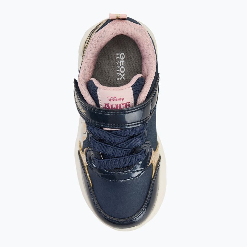 Scarpe Geox Fadinlight per bambini, blu scuro/platino 5