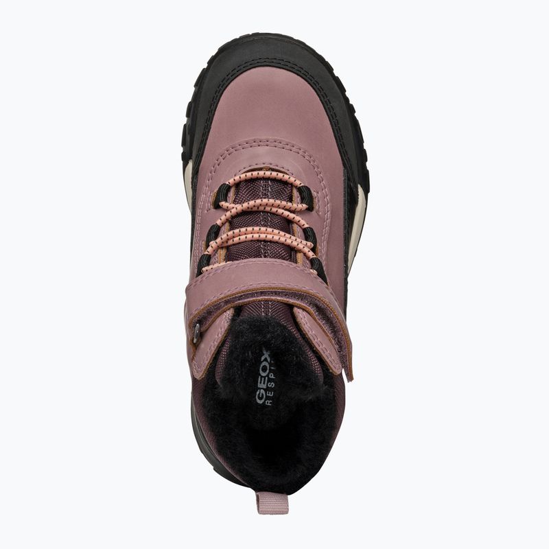 Geox Trekkyup ABX rosa scuro stivali da neve junior 12