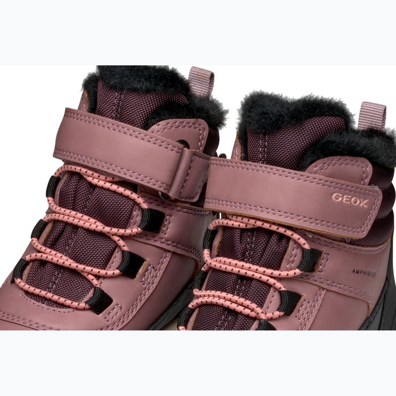 Geox Trekkyup ABX rosa scuro stivali da neve junior 14